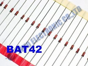 

Free Shipping One Lot 50pcs BAT42 Schottky Rectifier Diode NEW