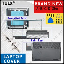 New For Laptop Cover For G15 5510 5511 5515 5520 5525 LCD Back Cover Front Bezel Palmrest Bottom Case Hinges Notebook Cover