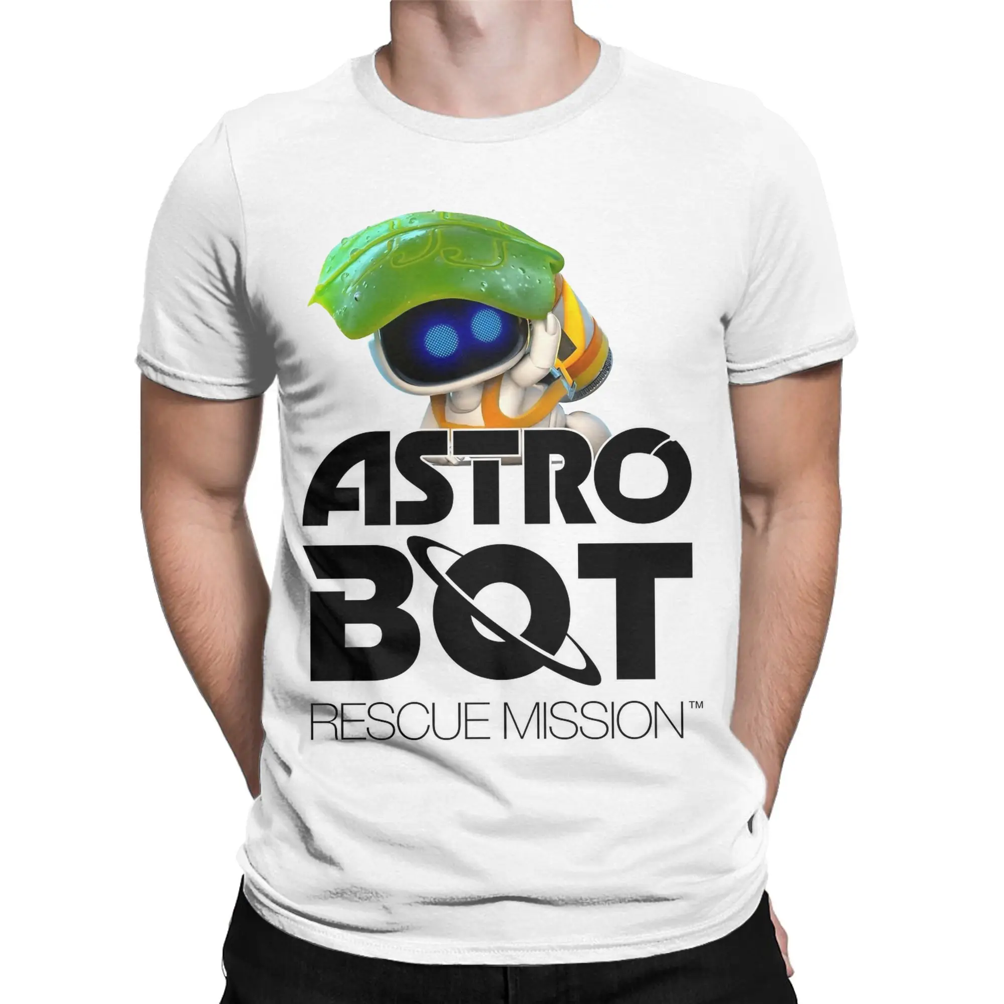 Astrobot Astros Playroom Tee Shirt for Men Women Graphic Printed T Shirts 100% Cotton Clothes