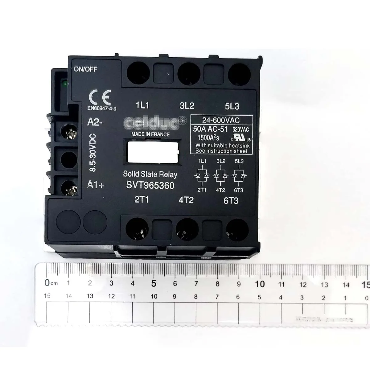 Three Phase Solid State Relay SVT965360 SVT965760 SVT967360 SVT967960 SVT965460E SVT965960 SVT965960E SV969300E