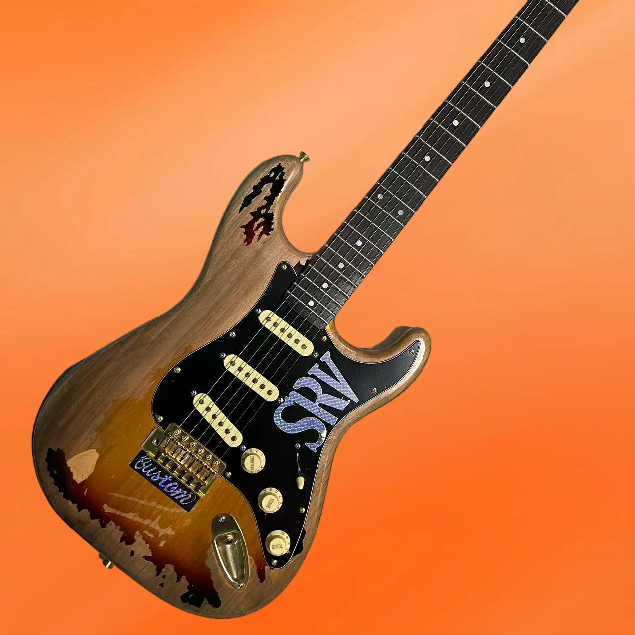 2026 حار جديد براون ألدروود الجسم روزوود الأصابع الغيتار المنزل الغناء على طول مع مرافقة