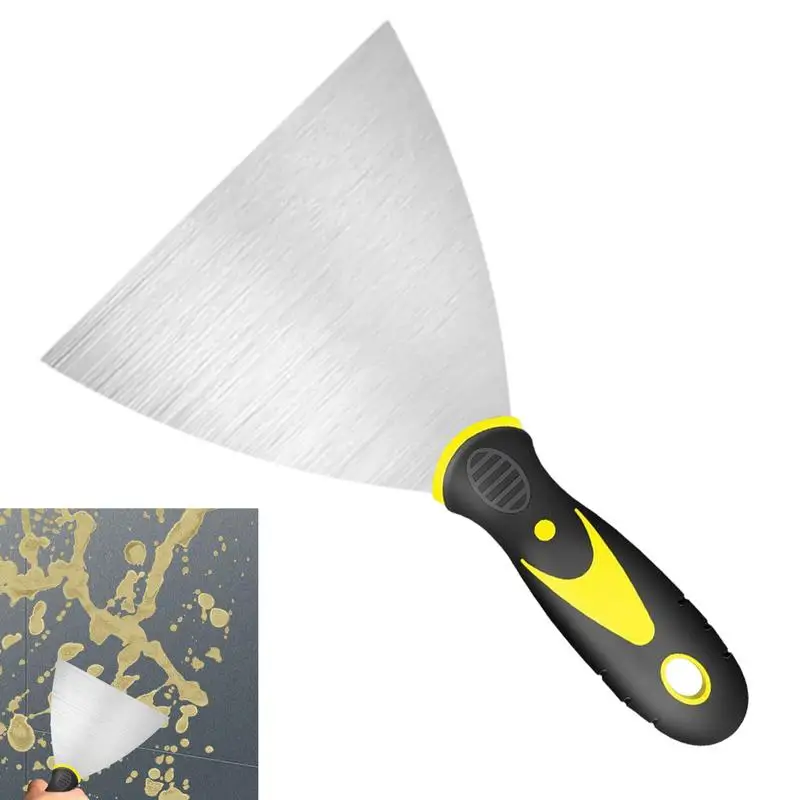 

Drywall Scraper 10pcs Stainless Steel Paint Spatula Drywall Tools For Repairing Drywall Removing Wallpaper Applying Putty