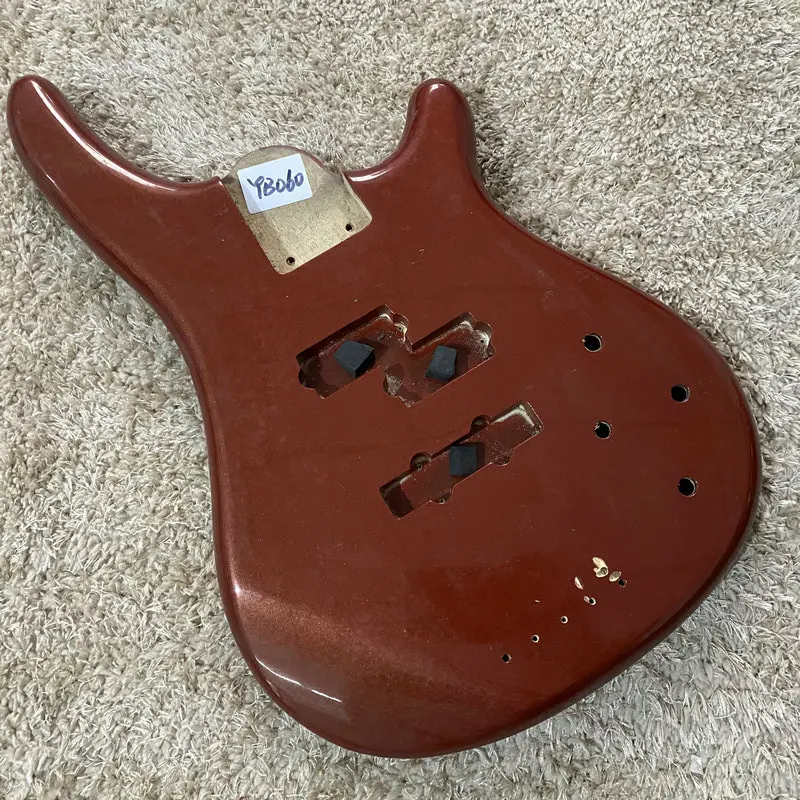 PJB Electric Bass Guitar Body Solid ASH&Basswood Multi-Colored Stock Items Different Size  Neck Pickups DIY Replaement YB060-066