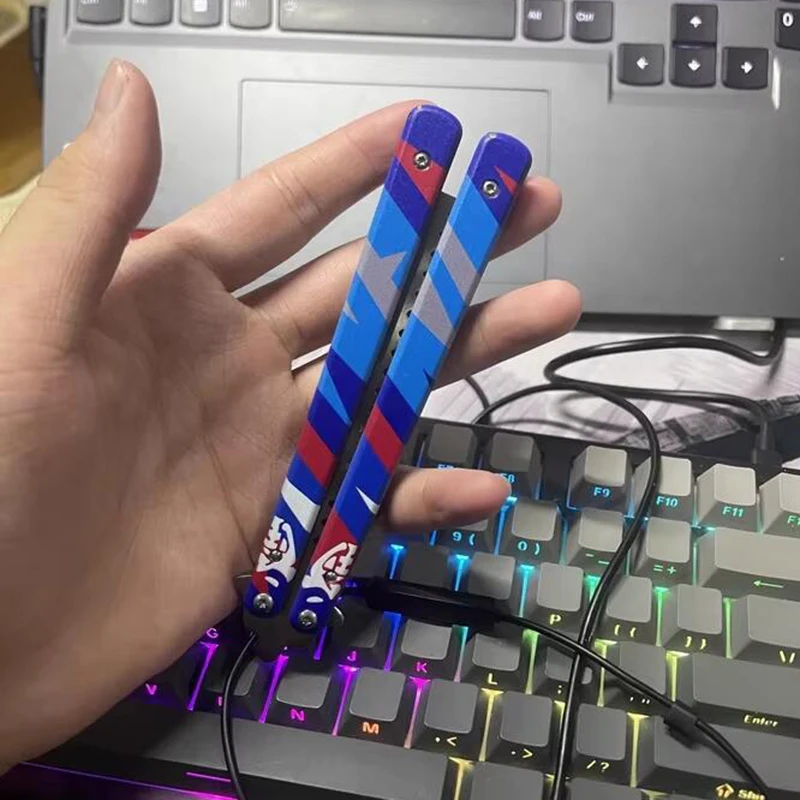 23cm バロラント ゲーム周辺機器 武器 バタフライコーム Go Vol.2 近接武器 金属製 サムライソードモデル バタフライコーム おもちゃ ギフト