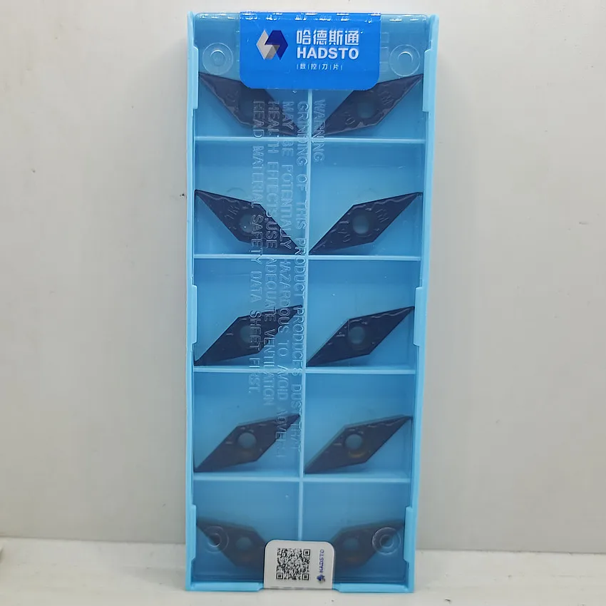 Piezas de carburo de acero, insertos de torneado, VBMT160404-TM, HS8225, VBMT160404-TM, VBMT160404, VBMT331, 10 Uds.