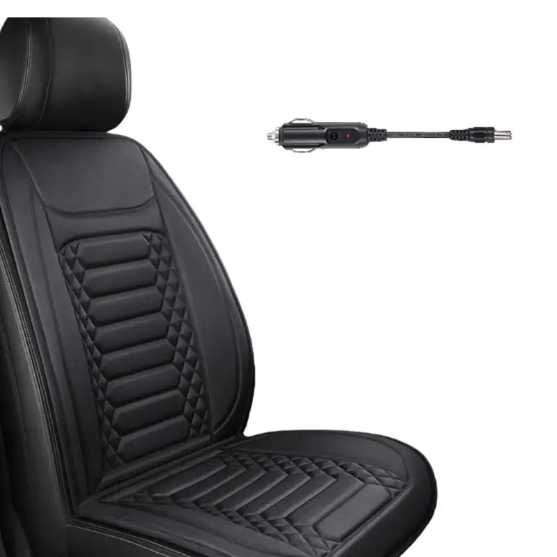 G7NA Safe Warm Car Heated Cushion Soft Plush Design Easy Setups For Sedans SUVs