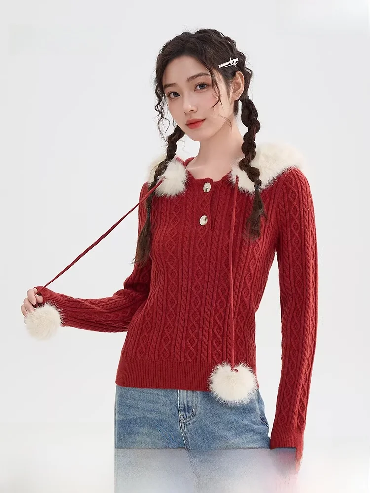 pull-a-capuche-rouge-moelleux-pour-femme-decontracte-nouvelle-collection-printemps-haut-tendance-du-nouvel-an-jeune-manches-longues-details-boutonnes