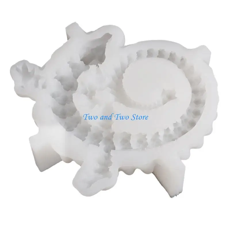 

HX6F Dragon Ornaments Epoxy Mold Animal Theme Silicone Mold DIY Project Making Mould