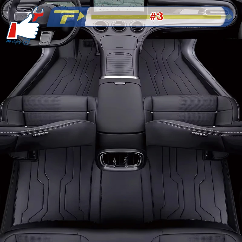 

Left-hand Drive Car Floor Mat For Smart #3 2024 Full-Surround Foot Mat Mat Floor Liner Floor Carpet Water-proof Mat