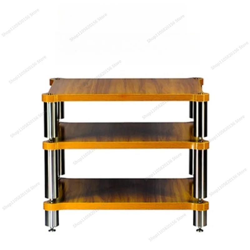 For HiFi Solid Wood Audio Rack Speaker Amplifier Cabinet Tube Equipment Projector Vibration Damping Stand