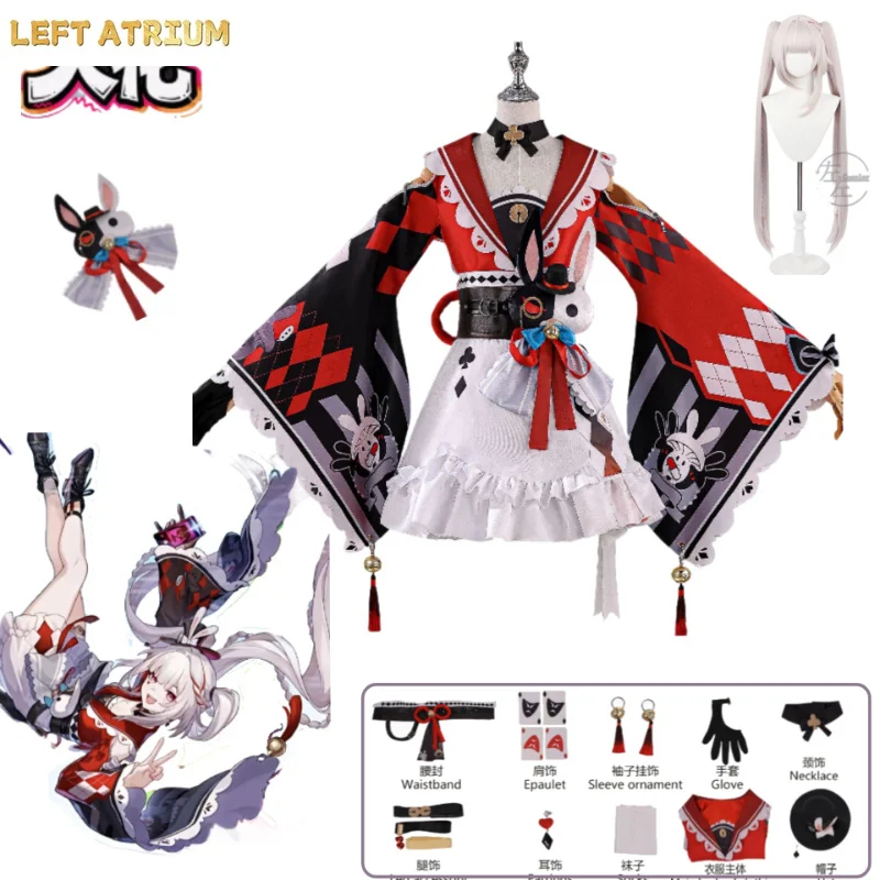 costume-cosplay-di-sparkle-dal-gioco-honkai-star-rail-outfit-rosso-carino-in-stile-lolita-anime-con-set-di-parrucche