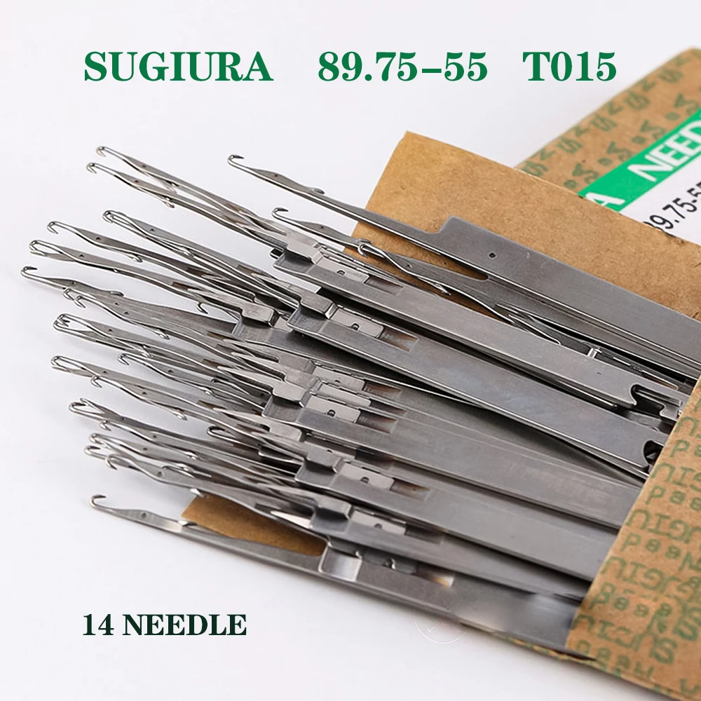 250PCS Sewing Machine Needle GROZ-BECKERT Vosa-Spec.89.75-55 T015  14  Needles Fit Computerized Flat Knitting Machine