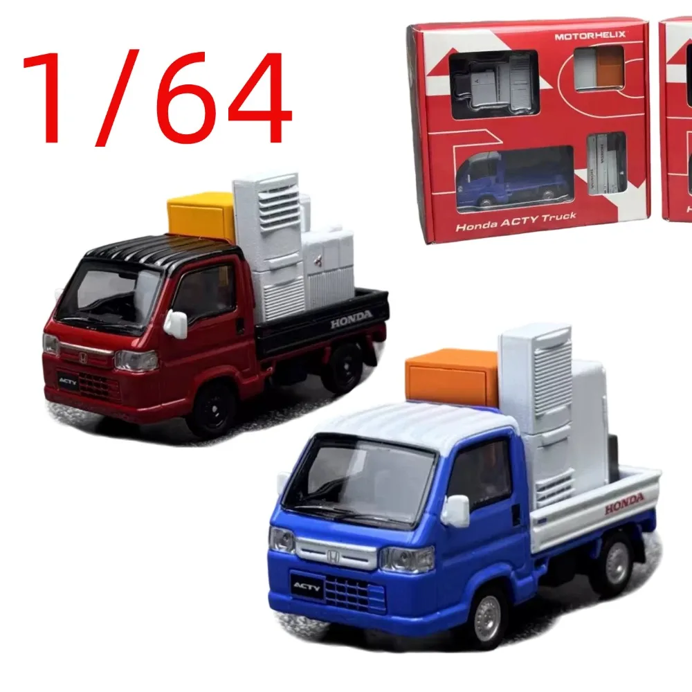 

MH Diecast 1/64 Scale Honda Acty Truck Spirit Commercial Vehicle Model Alloy Honda Acty Truck Spirit Truck Model Play Vehicles