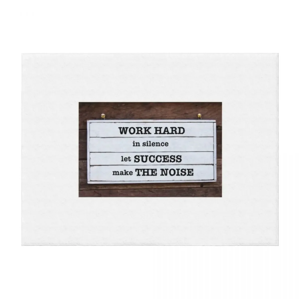 

Inspirational message - Work Hard In Silence Let Success Make The Noise Throw Blanket Bed Fashionable Vintage Nap Blankets