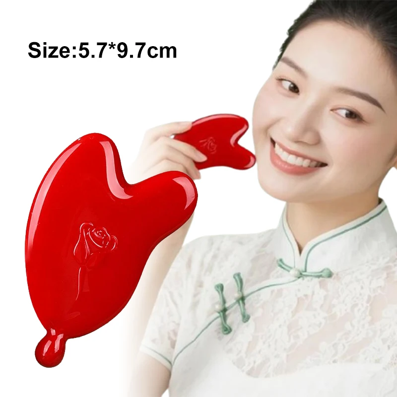 

Resin Gua Sha Board Facial Neck Back Beauty Scraping Massage Tools Firm Skin Care Face Gua Sha Spa Physical Therapy Massager