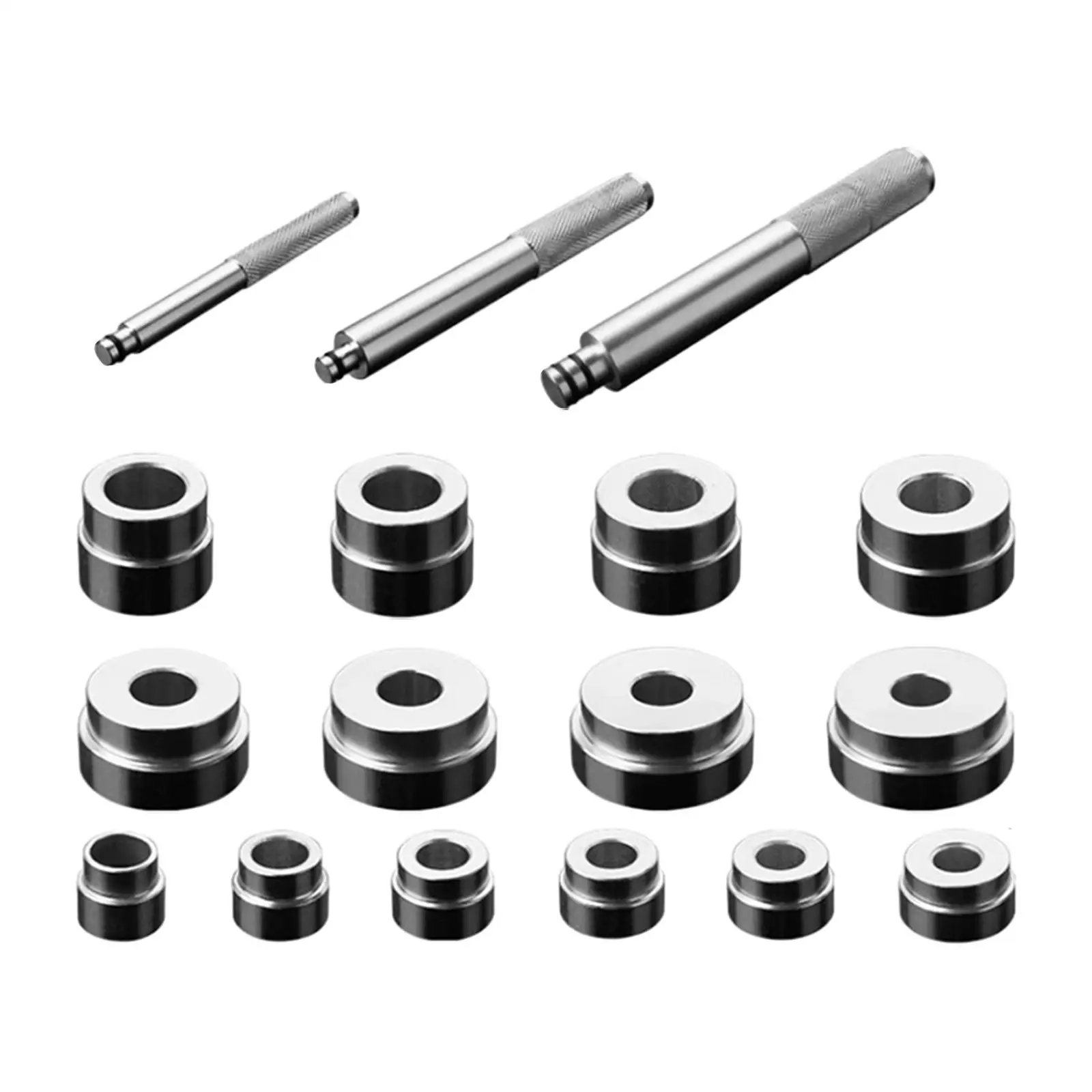 17x Universal Bearing Race and Seal Install Driver Set for Cars Devices