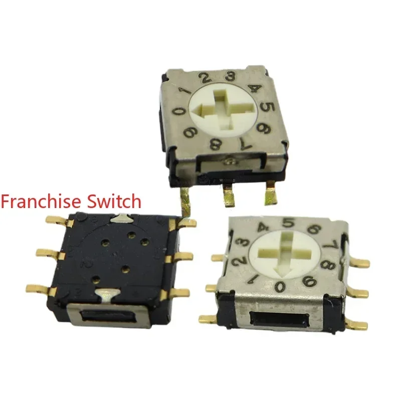 Digital Rotary Switch Encoder 0-9/10 ERD710AMZ 3:3 Pin