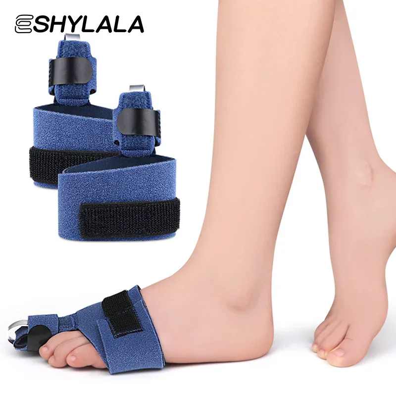 

1Pcs Toe Corrector Toe Fracture Fixator Orthotics Foot Bone Thumb Adjuster Correction Soft Pedicure Socks Bunion Straightener