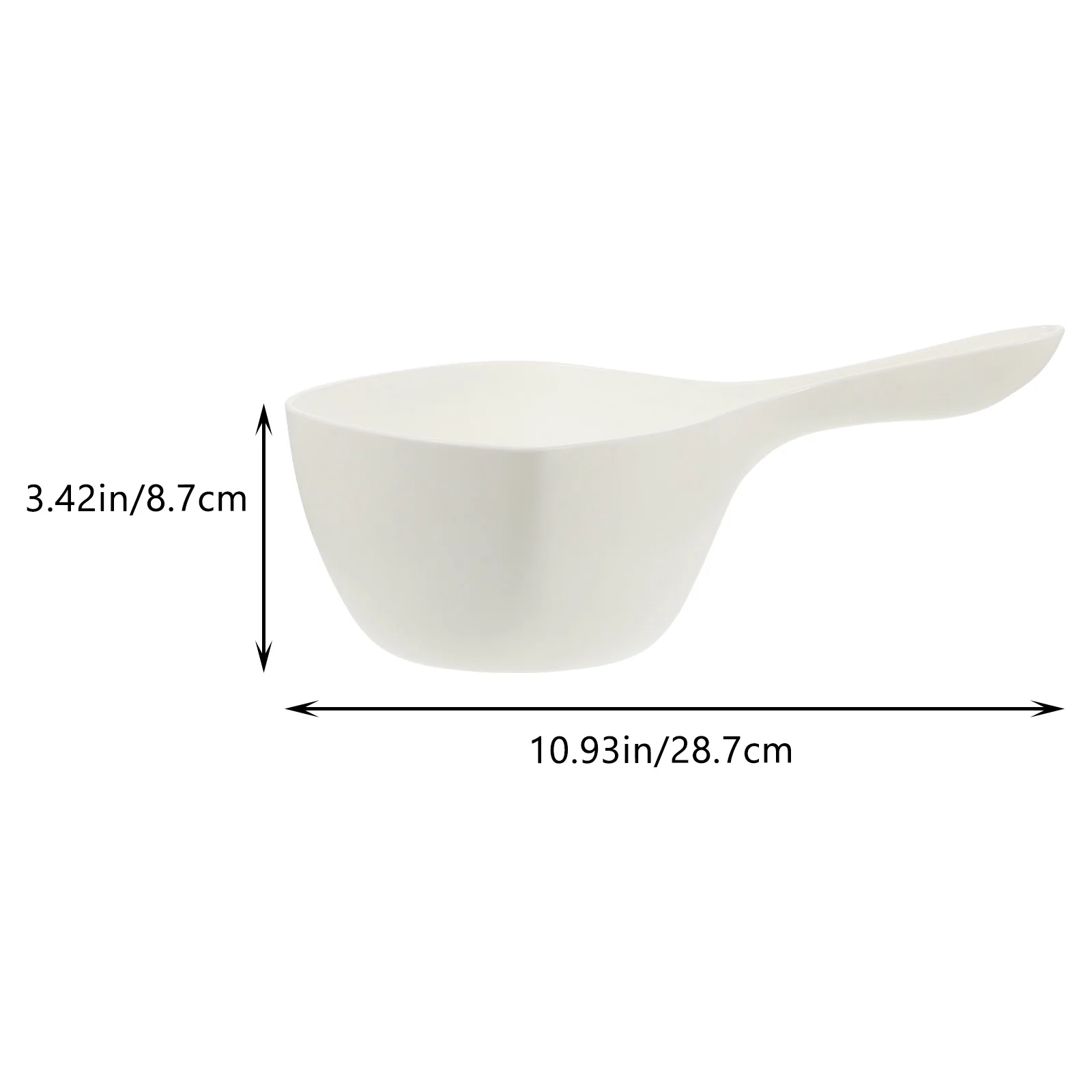 Kitchen Ladle Reusable Water Dipper Handle Watering Bathroom Tool Indoor Plastic Salt Scoop Mini