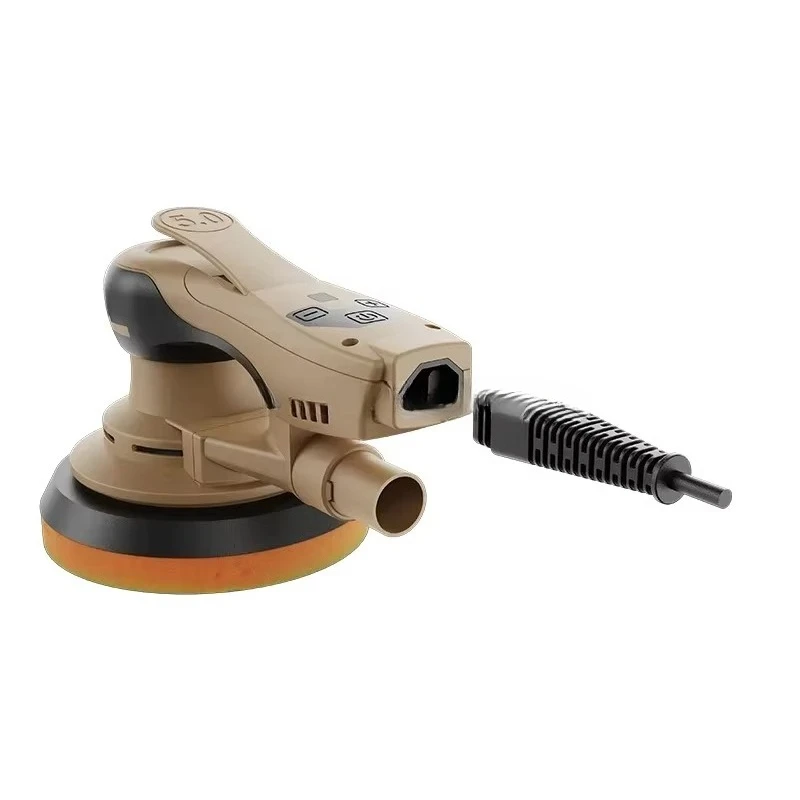 400W Car Polishing Grinding Machine Electric Random Orbital Sanding Machine for Car Metal Wood Sanding Includes Vacuum Hose