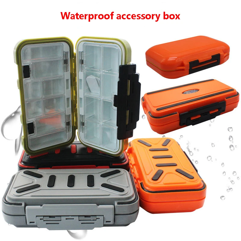 Waterproof Fishing Tackle Box Fishing Accessories Tool Storage Box Fish Hook Lure Fake Bait Boxes Carp For Fishing Goods