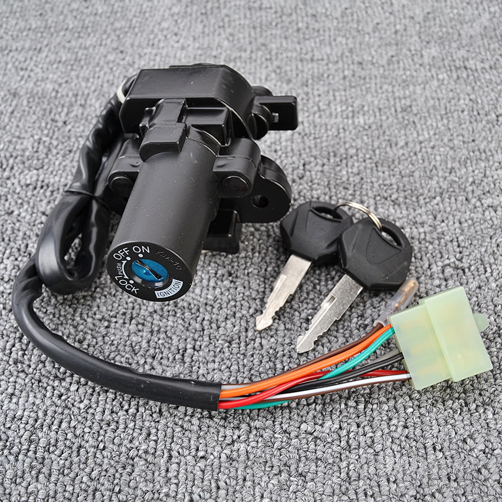 Ignition Switch with Key For Kawasaki ZR400 ZZR400 ZZR600 ZXR400 ZXR750 ZX900 NINJA ZX-9R ZX6 ZX600E ZX6R ZX600F ZX-7RR ZX-7R