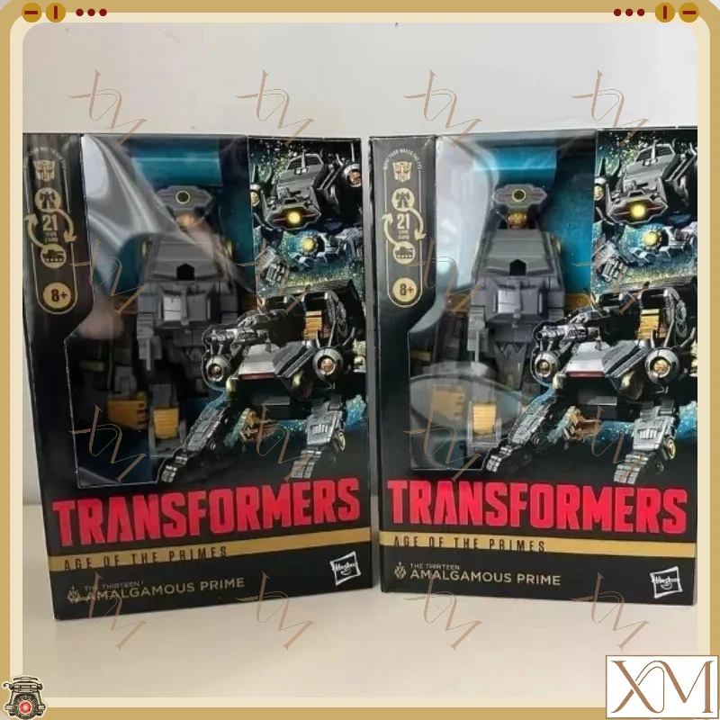 

In Stock Hasbro Transformers Classic Toys Age Of The Primes Voyager Amalgamous Prime Action Figure Robot Toy Collectibles Hobbie