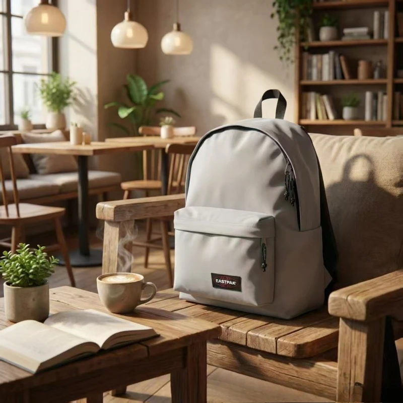 

New college commuting backpack, stylish and simple, large capacity backpack, waterproof bag