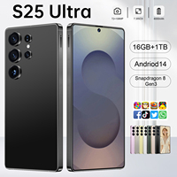 S25 Ultra Cellphones Unlocked Original Cheap 5G Smartphone 7.3 Inch  Android 14 Celular Brand New Mobile Phone On Sale