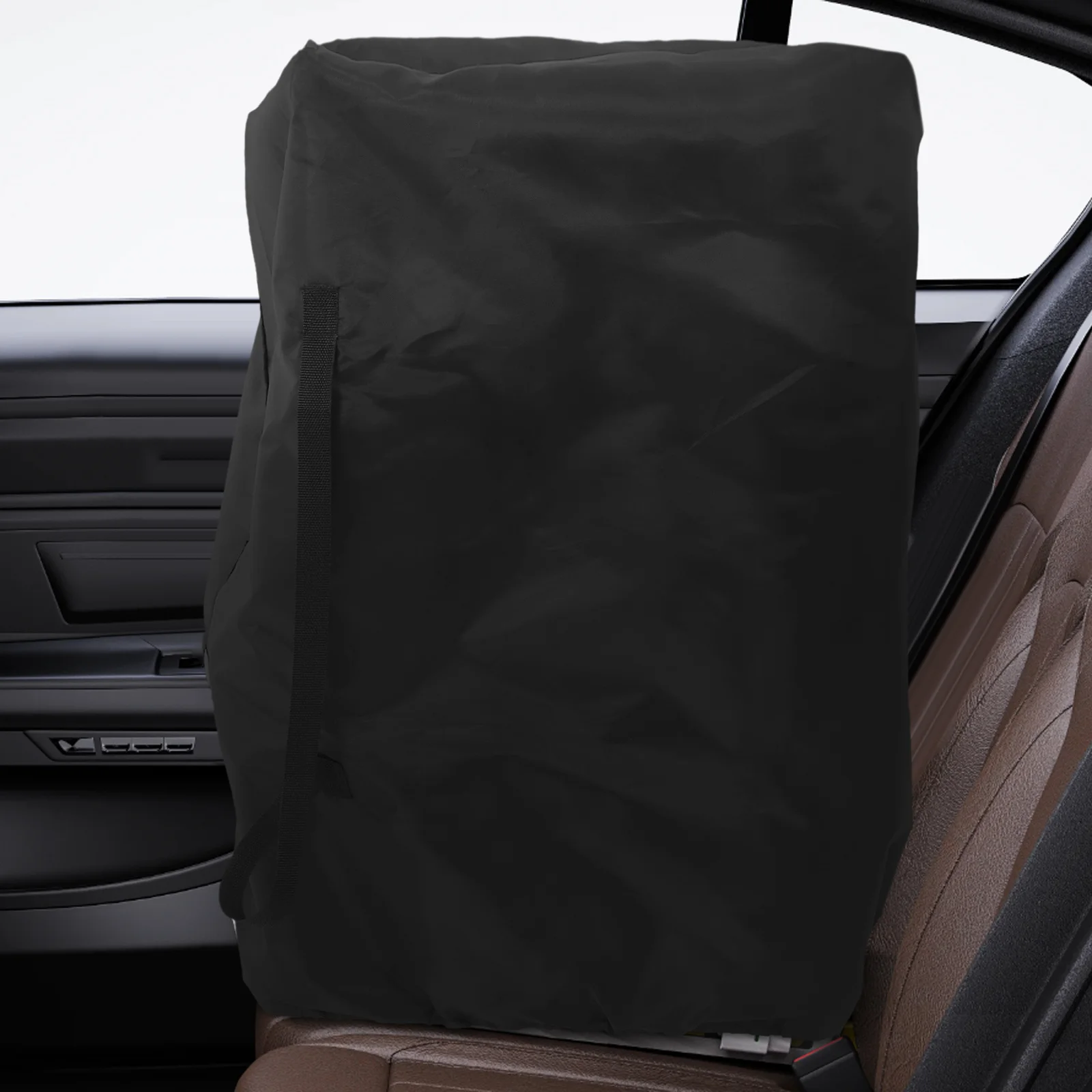 حقيبة سفر بغطاء عربة الأطفال، بوابة مبطنة، منظم ذو سعة كبيرة لمقعد سيارة الطفل، حقيبة عربة الأطفال #6