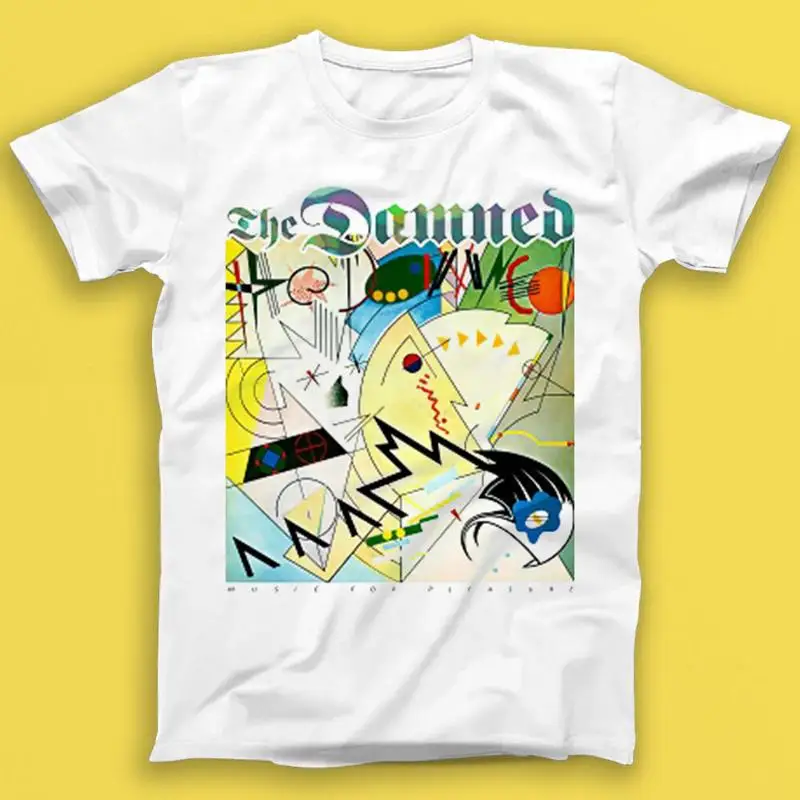 The Damned Music For Pleasure Music Gift Tee Tshirt 2205