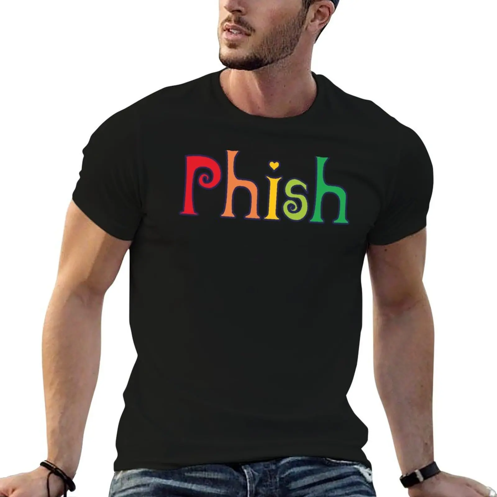 

Phish - Color T-Shirt t shirt men 100% cotton luxury brand mens graphic t shirts anime t shirts for man T-shirt