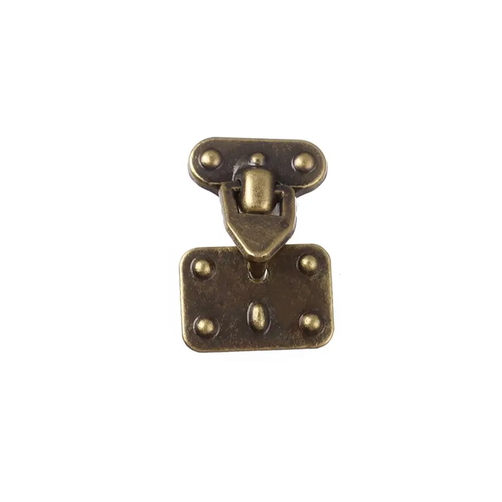 4Pcs 5 Colors DIY Manual Suitcase Box Trunk Locks Case Corner Protector Mini Metal Crafts  Bags Parts