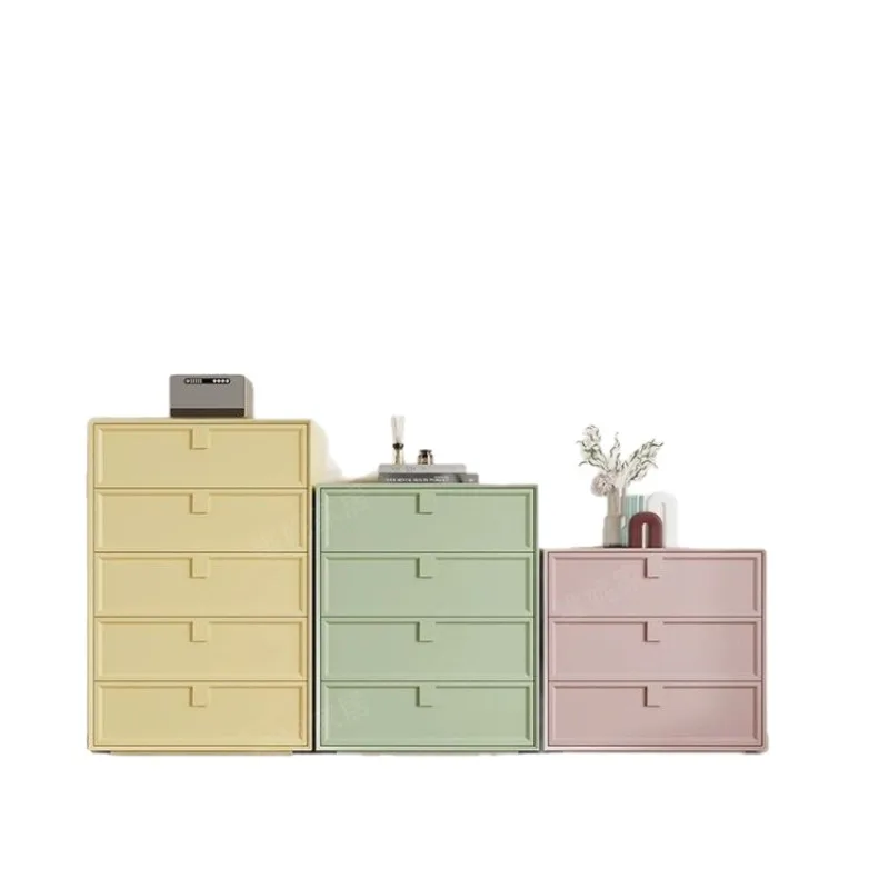 living room against the wall storage master bedroom room bedside storage solid wood drawers chest of drawers