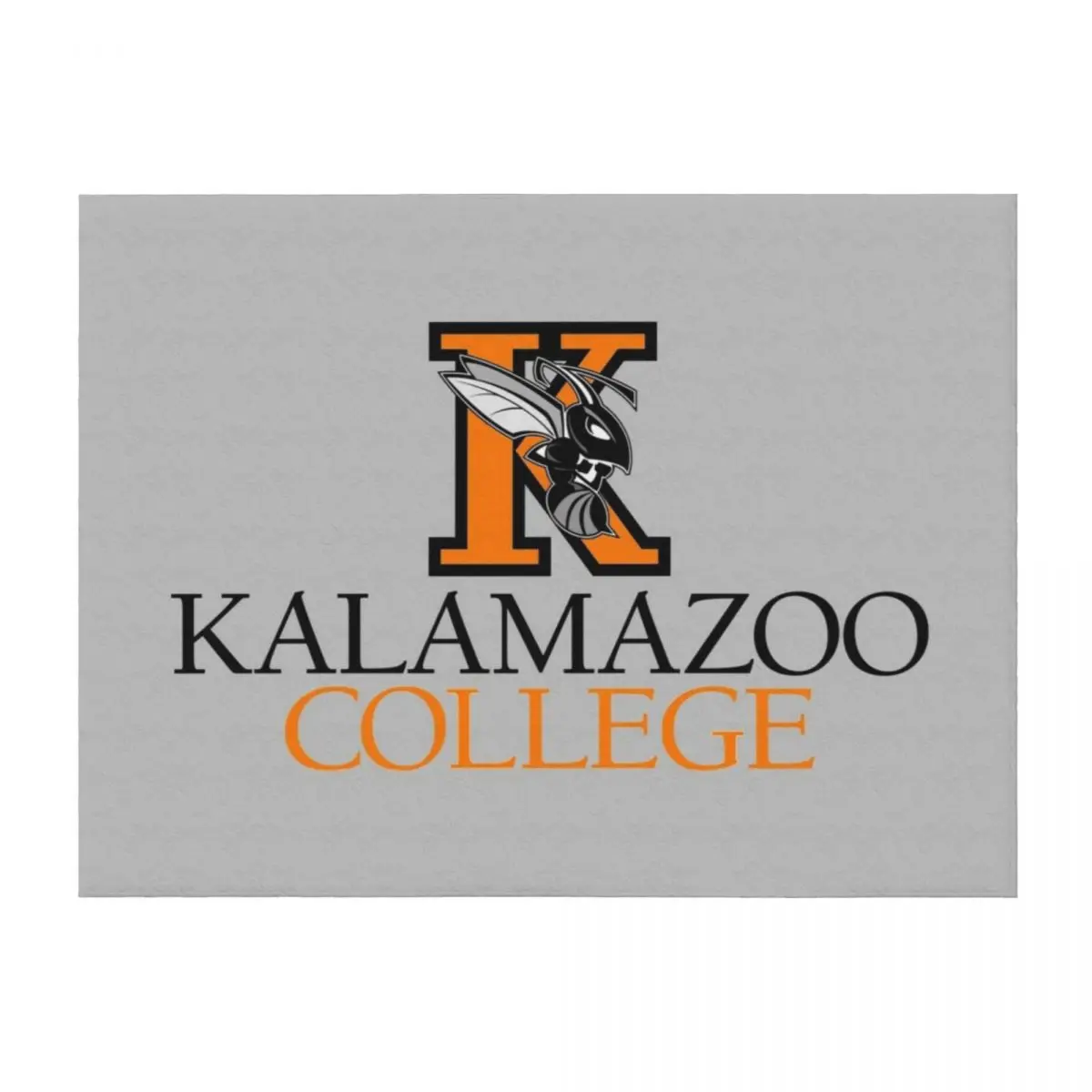 

Kalamazoo College 2 Throw Blanket Picnic Loose Sleeping Bag Blankets