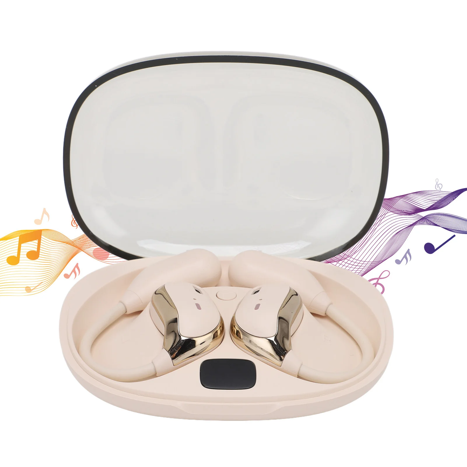 سماعات أذن للترجمة، سماعات أذن دقيقة لغة بلوتوث، عمر بطارية طويل، تدعم 144 لغة، 3 أوضاع للسفر