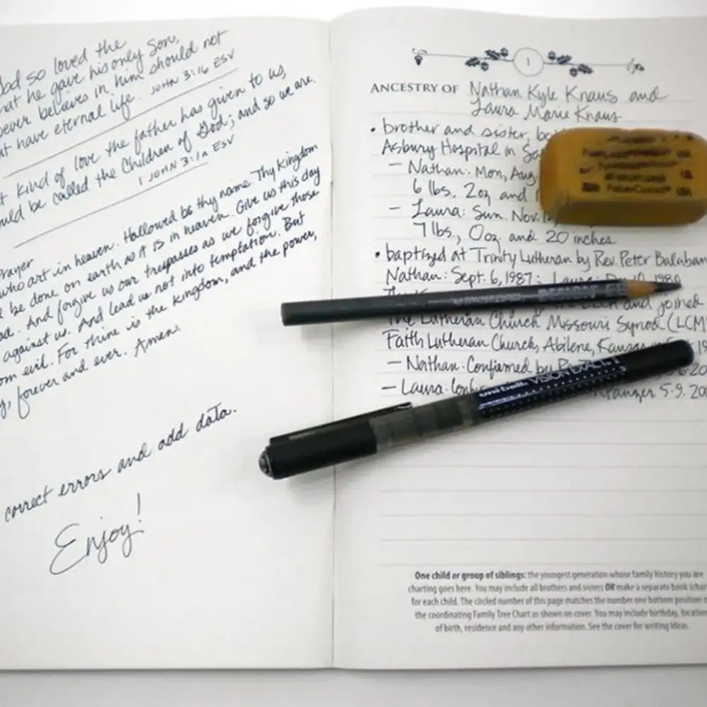 Stammbaum Notizbuch Erinnerungen an Vorfahren dickes Papier Vorfahren Rekord Baum Druck Bedeutung Familien geschenk Genealogie Journal