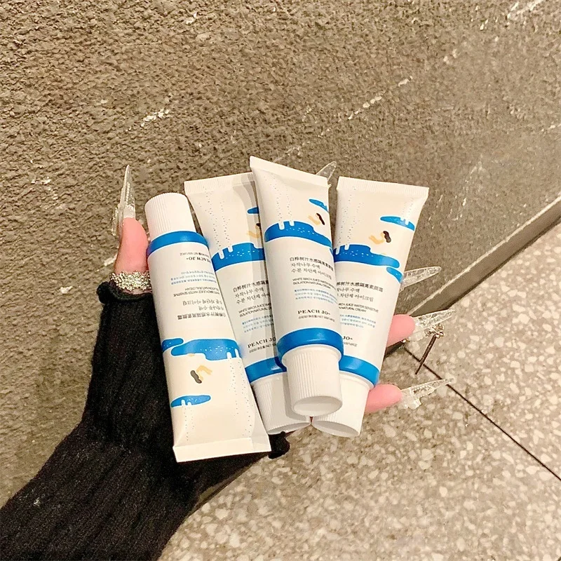 Birch Juice Hydrating Isolation Cream Natural Finish Face Primer Moisturize Brighten Skin Tone Makeup Base For Daily Skin Care