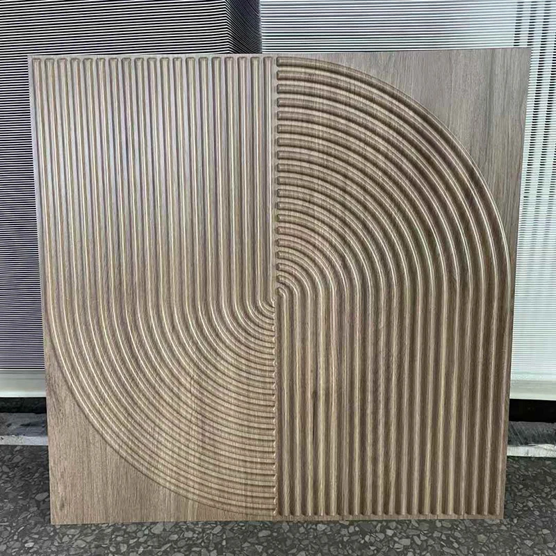 10pcs/3m² 50cm 3D Stereo Wall Panel Diamond Wood grain tile 3D wall sticker wall renovation living room Bathroom Waterproof pape