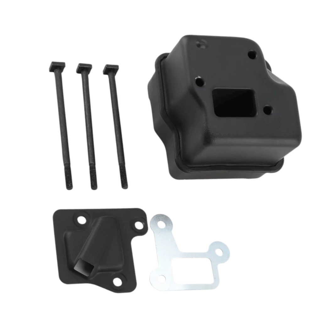

Gasket Cover​ Muffler Exhaust Assembly ​Bolt Screws Kit​ Black ​Muffler Exhaust​ ​Replacement​