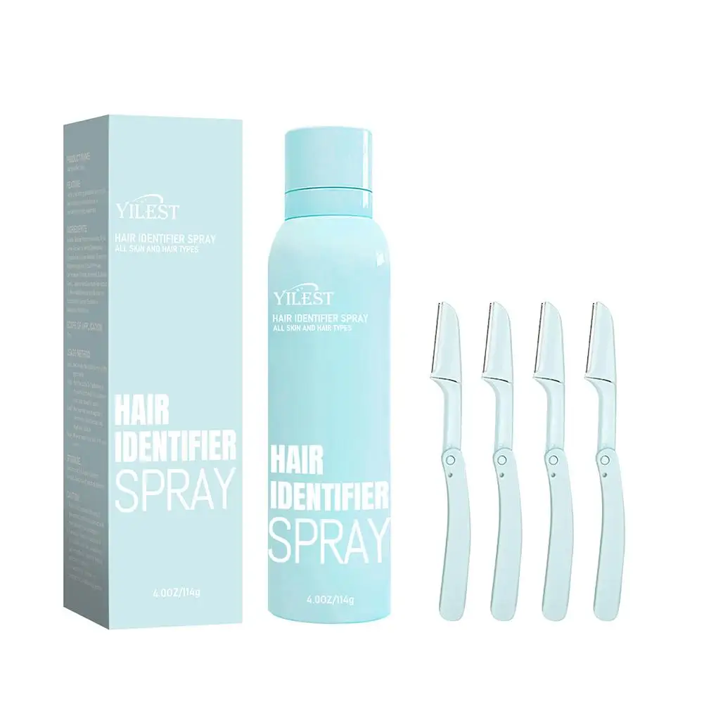 Spray per la depilazione depilatore indolore per peli del viso, rasatura del viso, cura della pelle Formula per l'identificazione dei capelli da 114g Daily Be S8B5