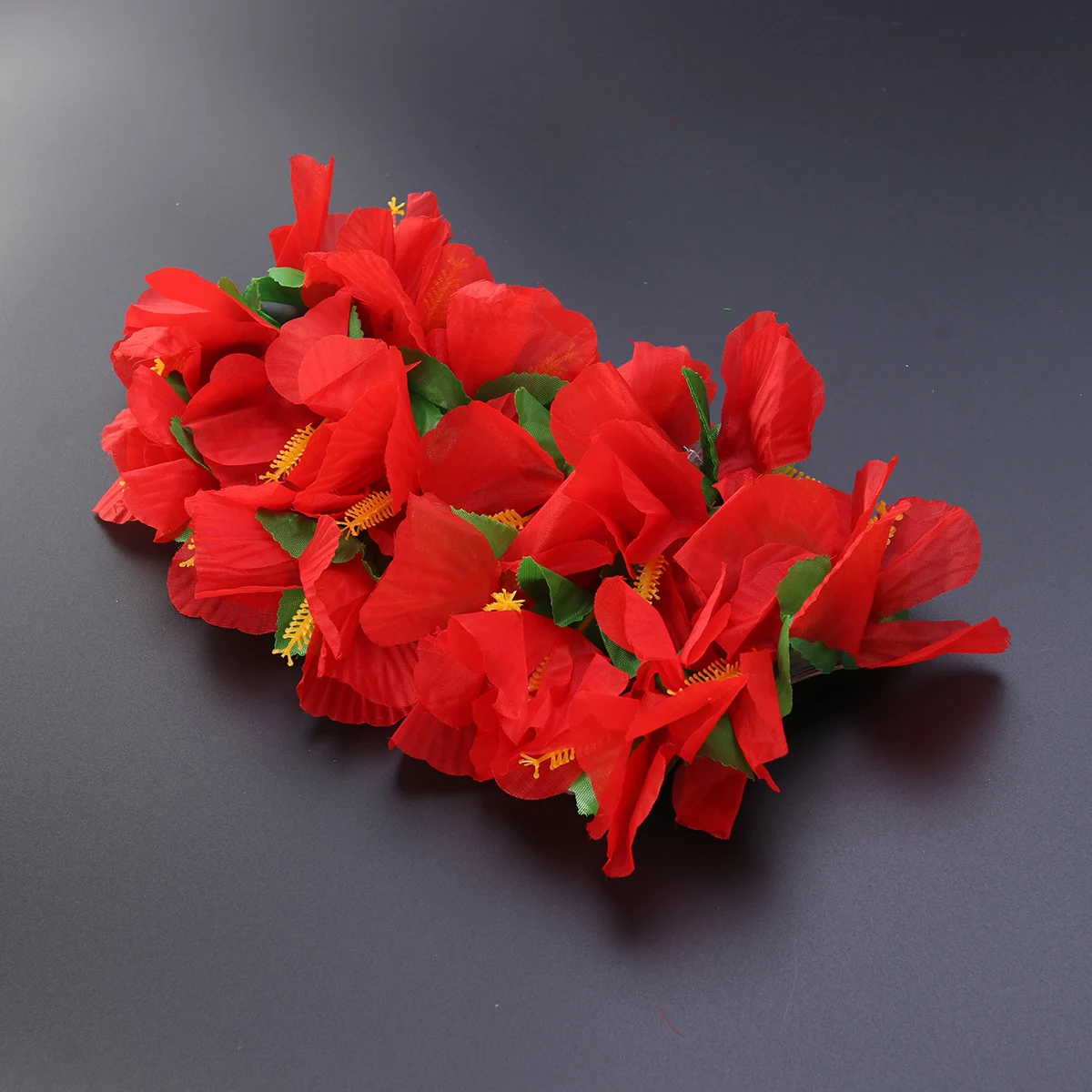 

6 шт., заколки для волос с гавайским цветком, красные заколки для свадебной вечеринки, тропические пляжные аксессуары для женщин, заколка для волос