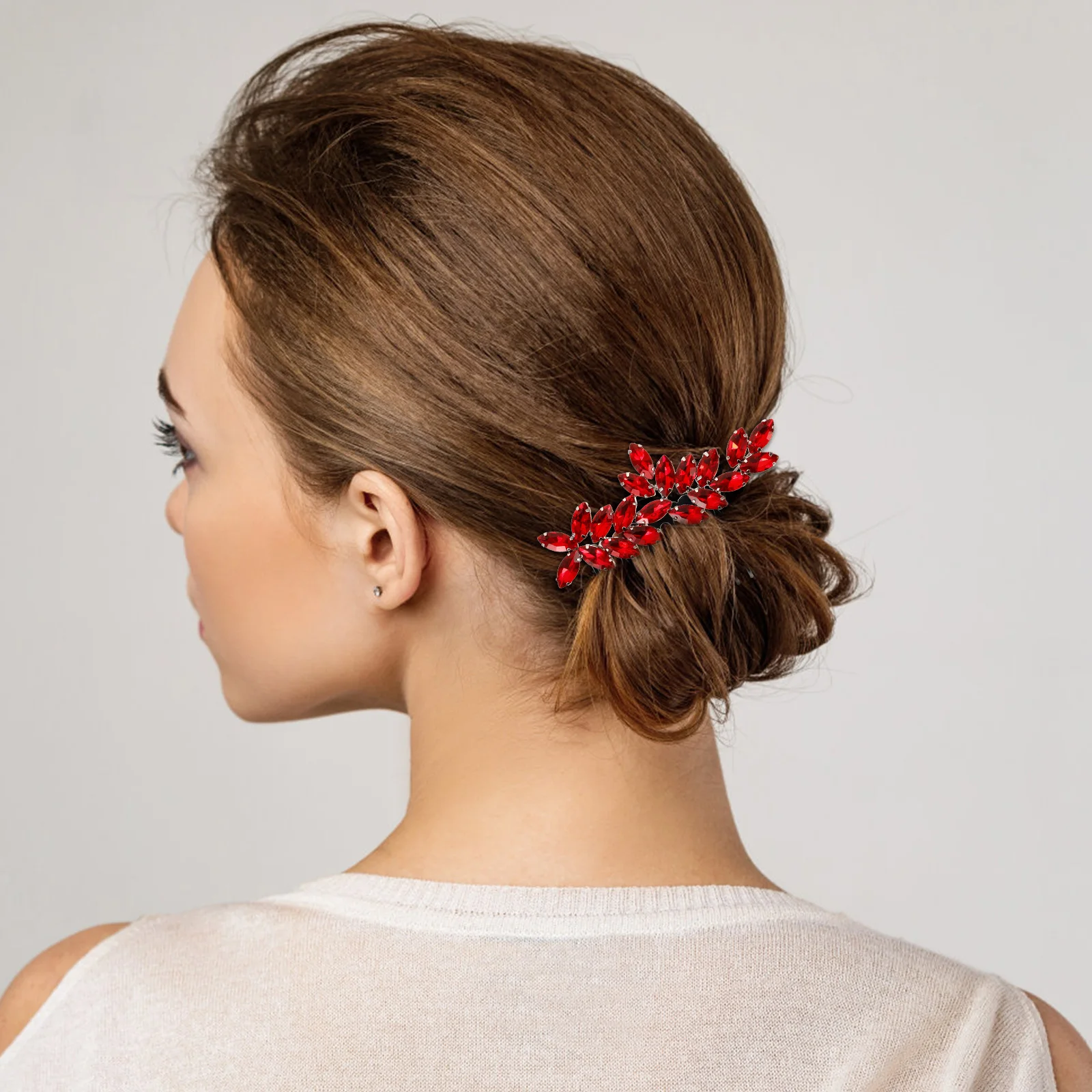 

Bridal Wedding Hair Combs For Women Decorative Accessories HSJ6836SRED Hair Comb Decorative Combs for Women Easy Hairstyle