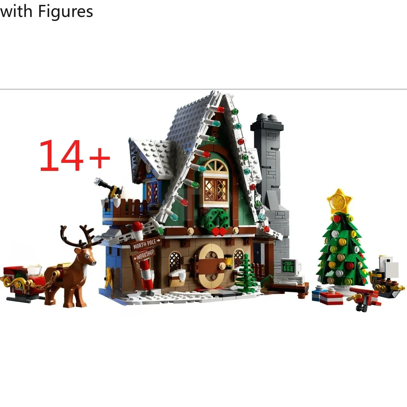 

In-stock 10275 Fairy Club House 1197Pcs Creative Assembly Building Sets Toy for Kid Friends Christmas Gift&Toy