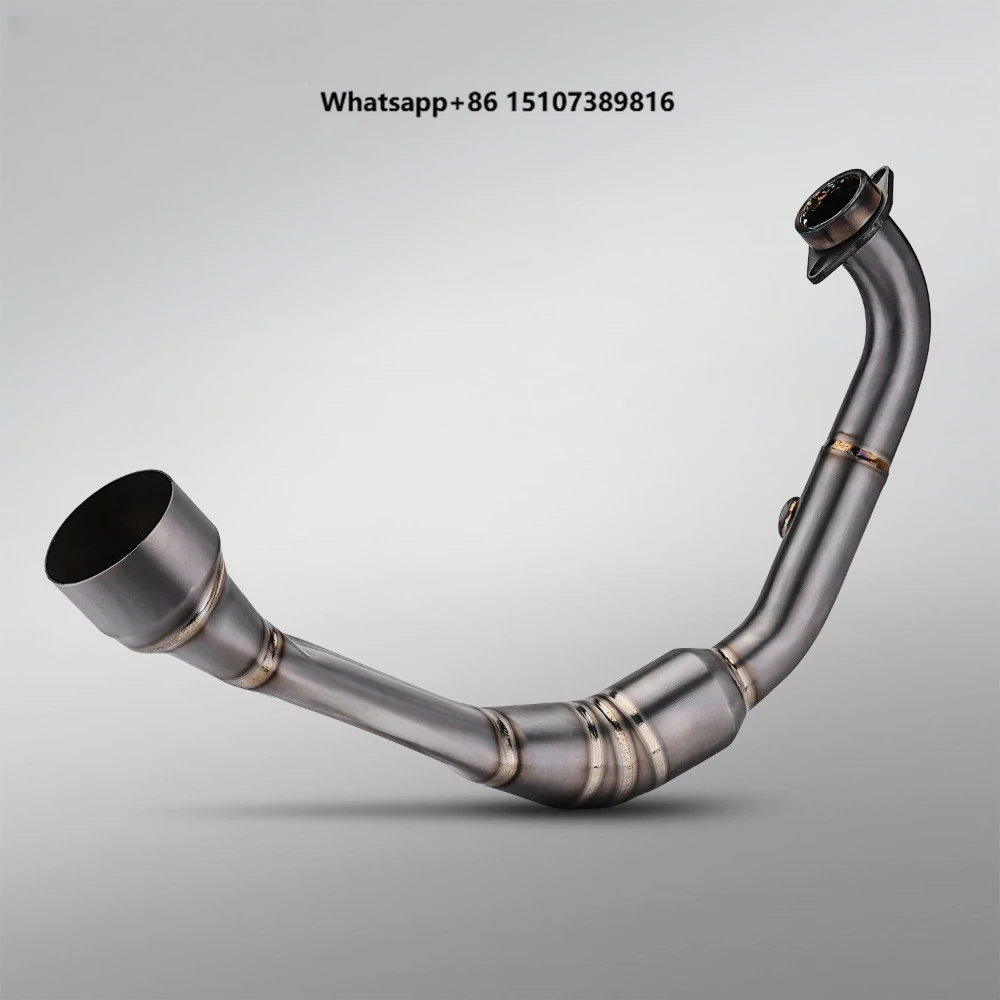 Silver Ti Alloy Exhaust System Modification Front Link for Duke390 RC390 20-23