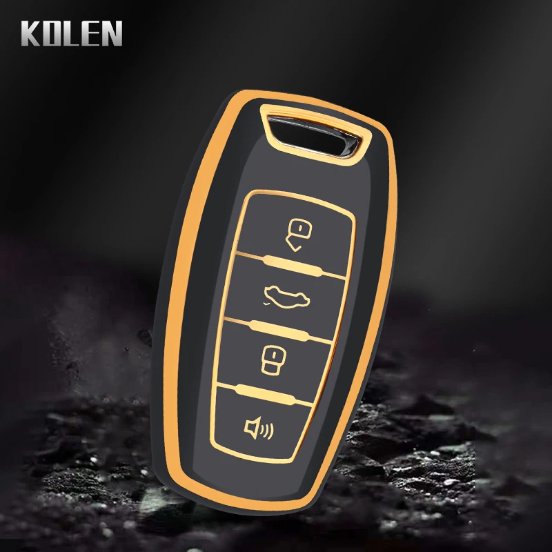 TPU Car Remote Key Cover Case Shell Fob For Great Wall Haval Havor Coupe H6 H7 H8 H9 H4 F5 F7 H2S Jolion Dargo Auto Accessories