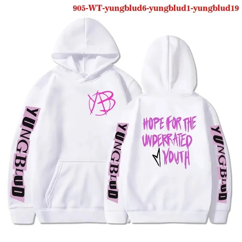 Autumn New Style Yungblud Hoodies Women Fashion Drawstring Hooded Sweatshirt Men Clothes Casual Loose Long Sleeve Pullover Tops