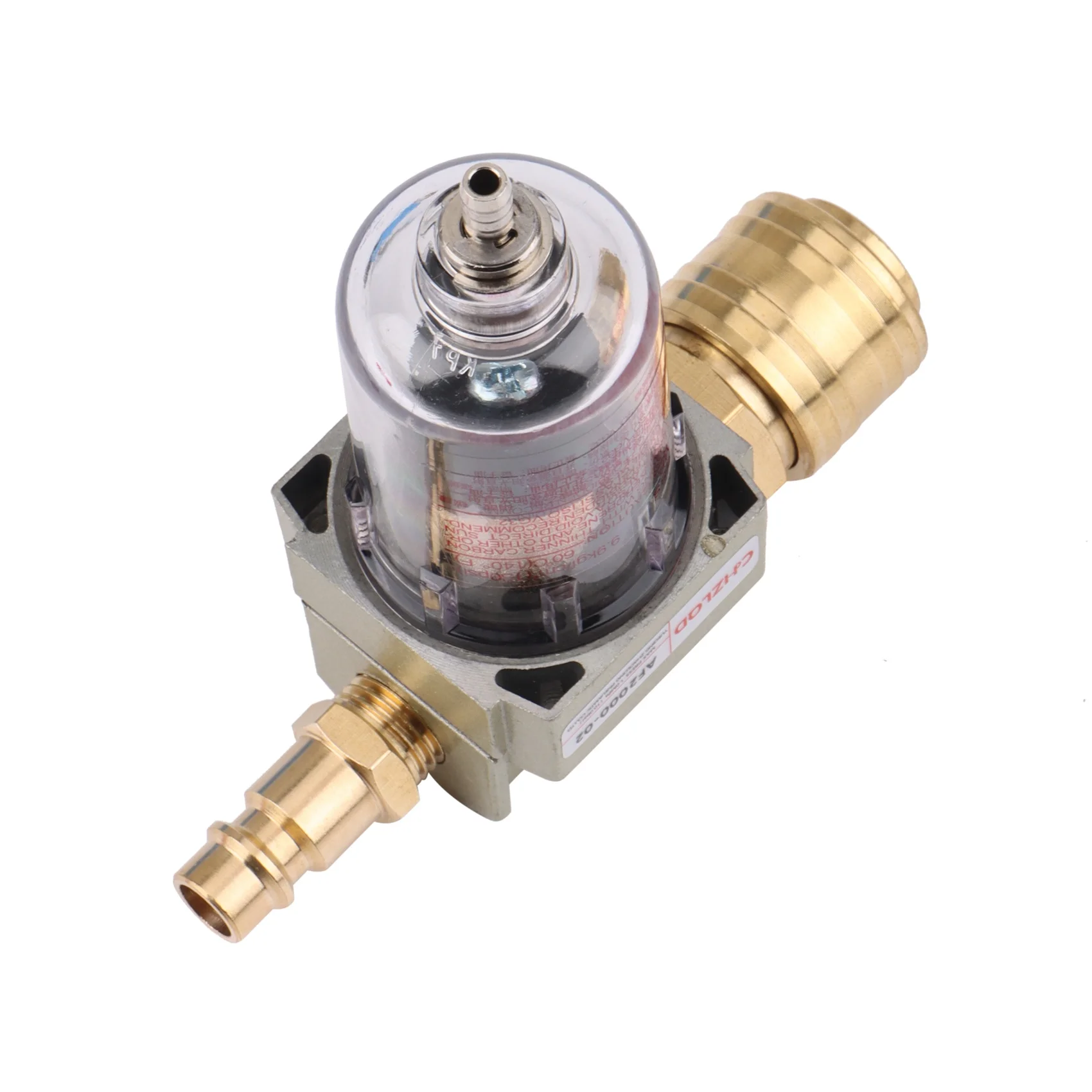 Ablj 1pc durável filtro separador de água óleo filtro de ar comprimido incluindo acoplamento rápido de 1/4 Polegada para a ferramenta do compressor