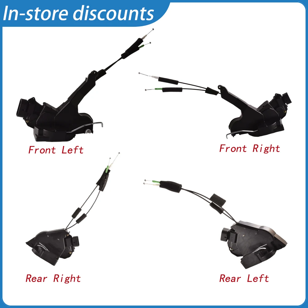 

Front Rear Left Right Door Lock Actuator Assembly for Lexus LS430 2001-2006,Quality OEM 69040-50181 69030-50251 69060-50050