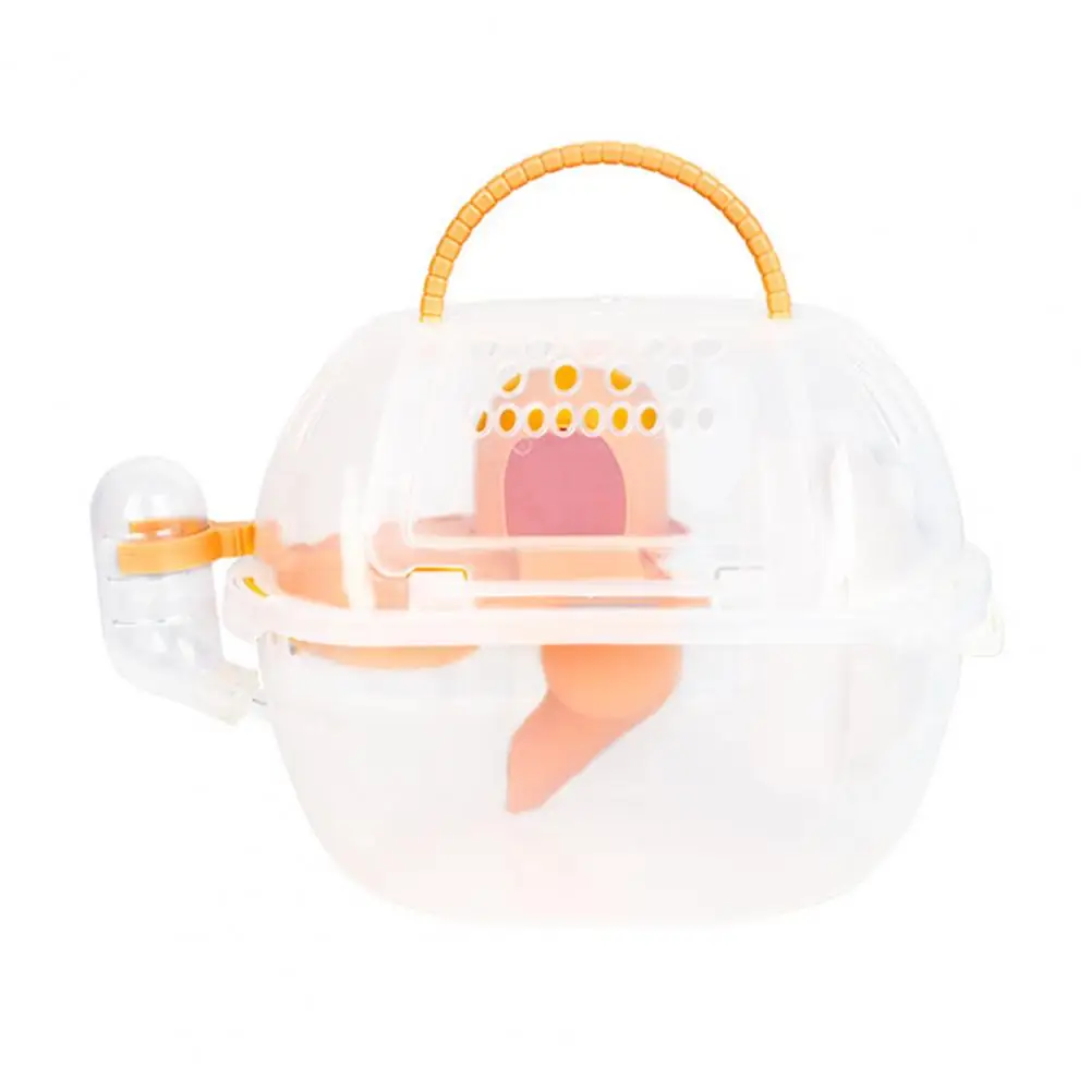 Hamster Travel Cage Hand-held Gift Keep Warm Small Animal Hamster indoor Box Hamster Carrier Cage amusement park Pet Accessories